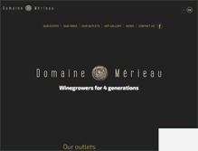 Tablet Screenshot of merieau.com